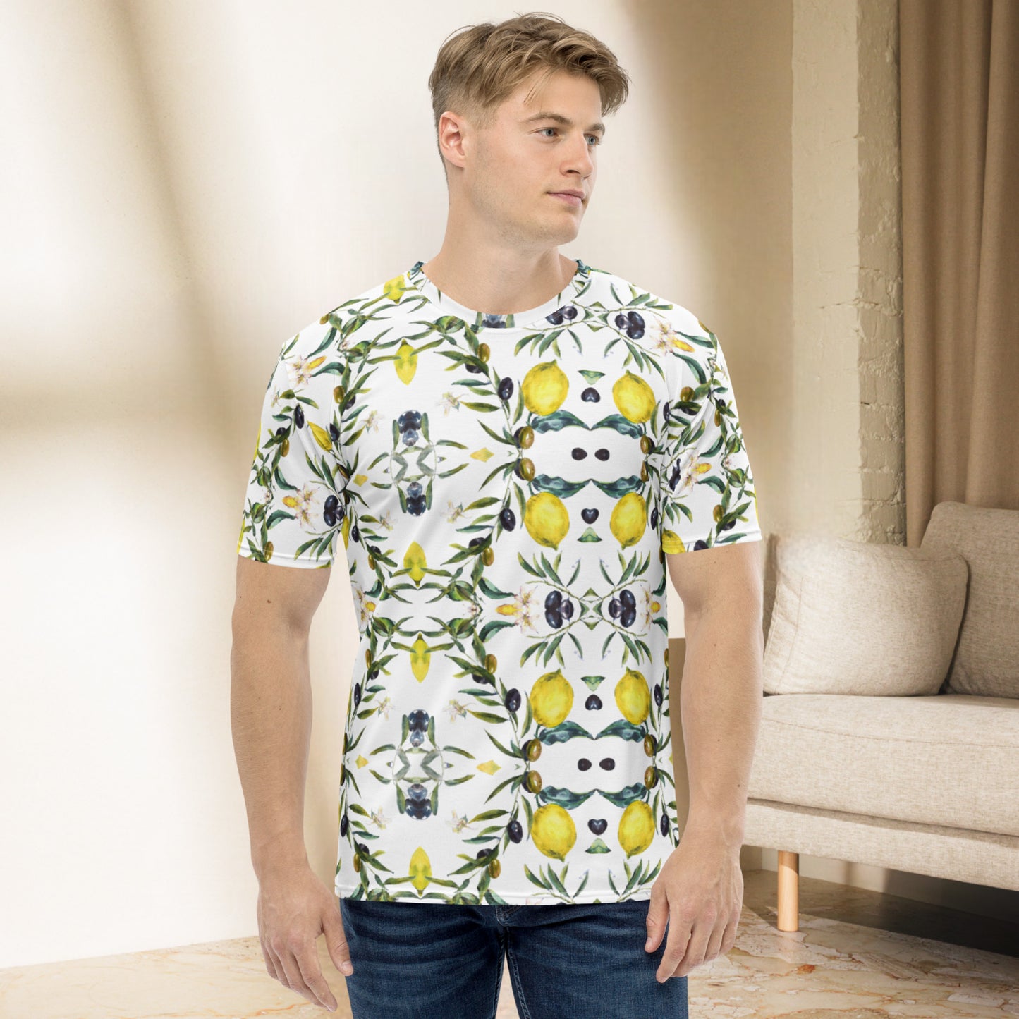 Lemon Pattern T-Shirt