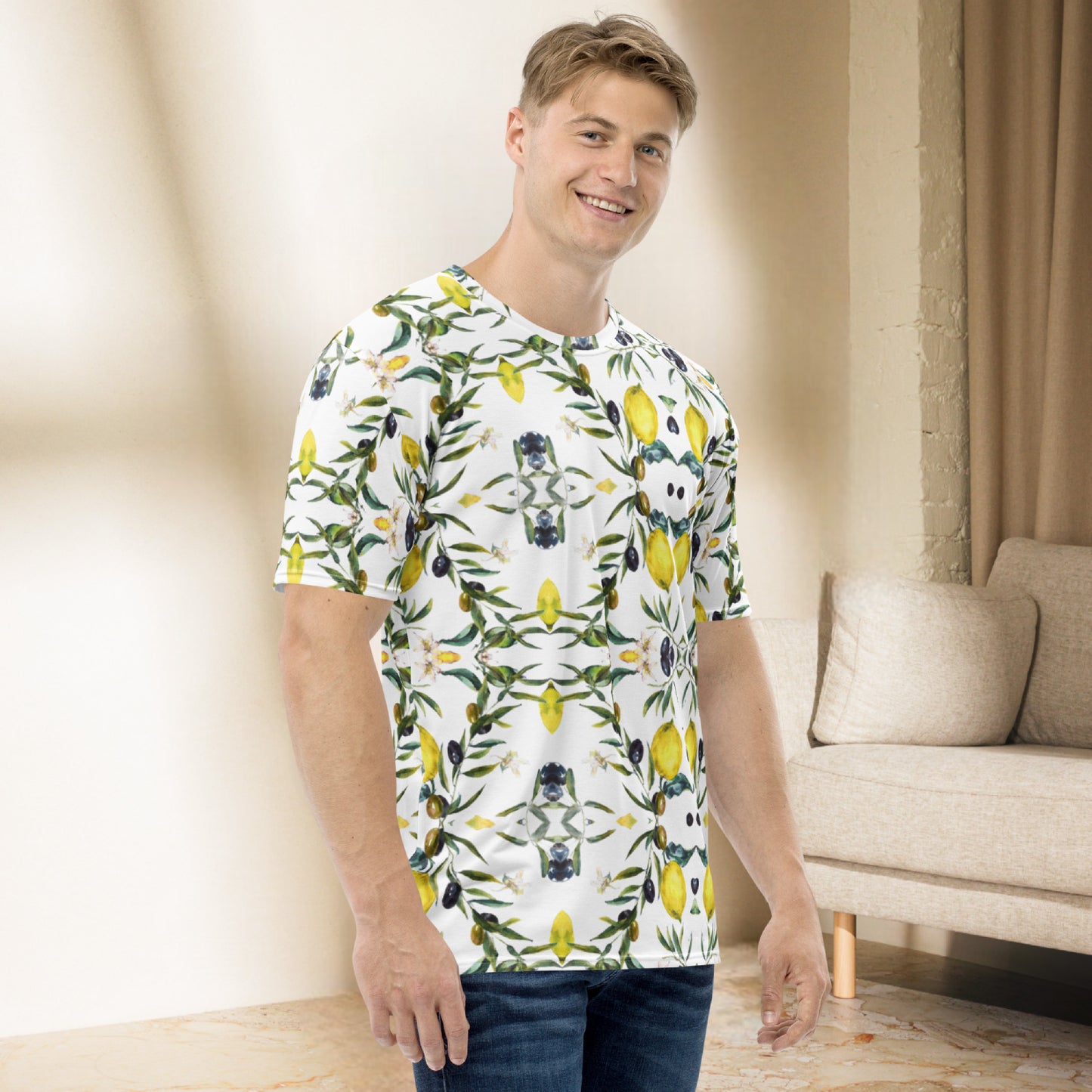 Lemon Pattern T-Shirt